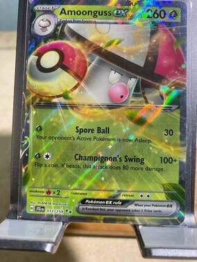 Pokemon Journey Together Amoonguss ex 011/159